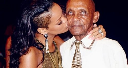 Rihanna and Grandad 