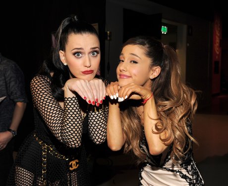  Katy Perry and Ariana Grande