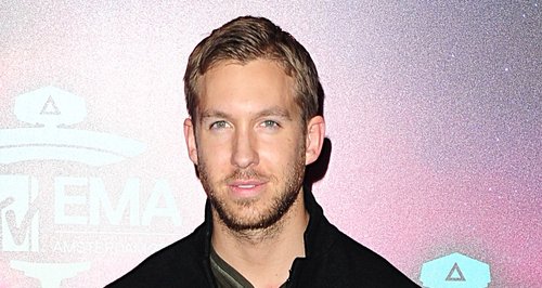 Calvin Harris on the MTV EMAs 2013 Red Carpet