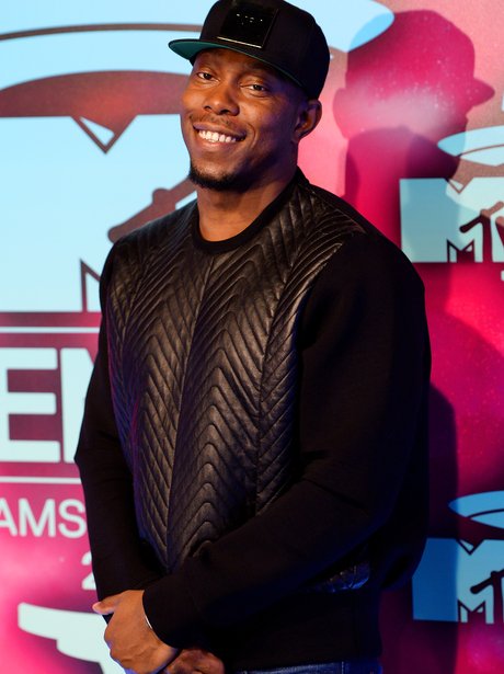 Dizzee Rascal on the MTV EMAs 2013 Red Carpet