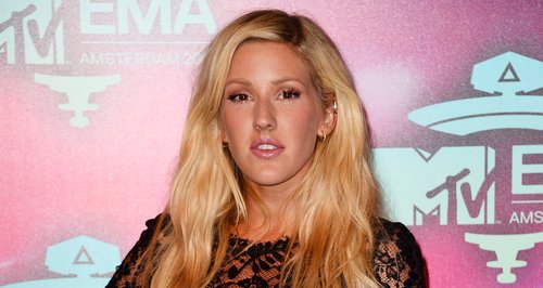 Ellie Goulding on the MTV EMAs 2013 Red Carpet