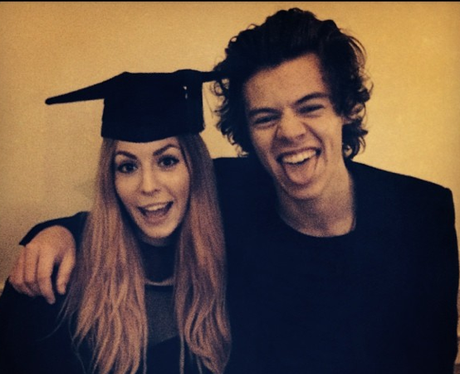 Harry Styles and Sister Instagram