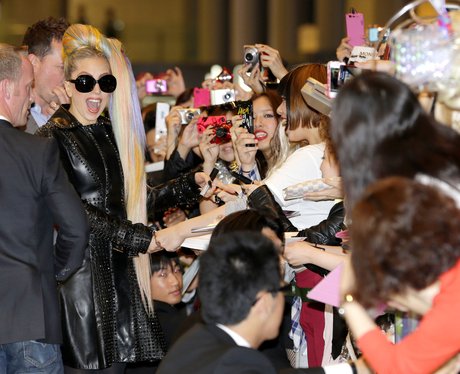 Lady Gaga and some of her biggest fans