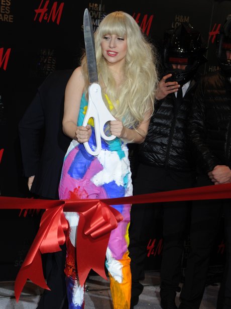 Lady Gaga H&M Opening