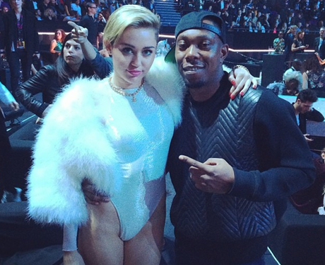 Miley Cyrus and Dizzee Rascal