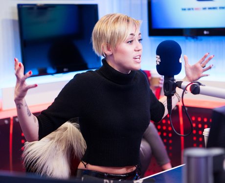 Miley Cyrus Capital FM webchat