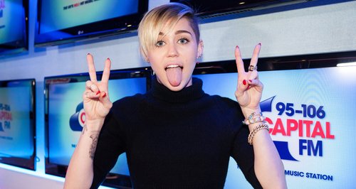 Miley Cyrus Capital FM webchat