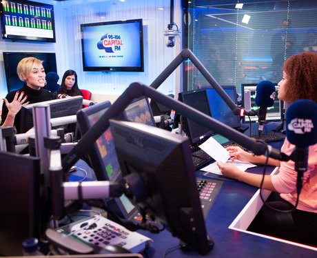 Miley Cyrus Capital FM webchat