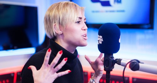 Miley Cyrus Capital FM webchat