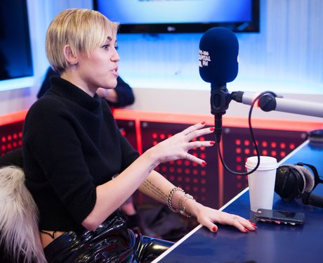 Miley Cyrus Capital FM webchat