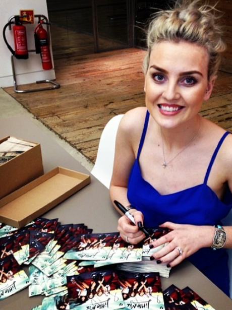 Perrie Edwards album signing
