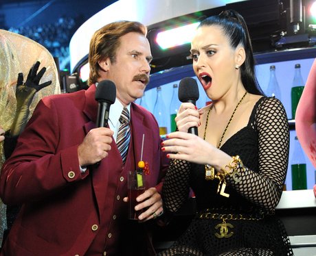 Ron Burgundy and Katy Perry