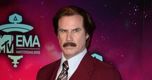 Will Ferrell as Anchorman's Ron Burgundy  on the M