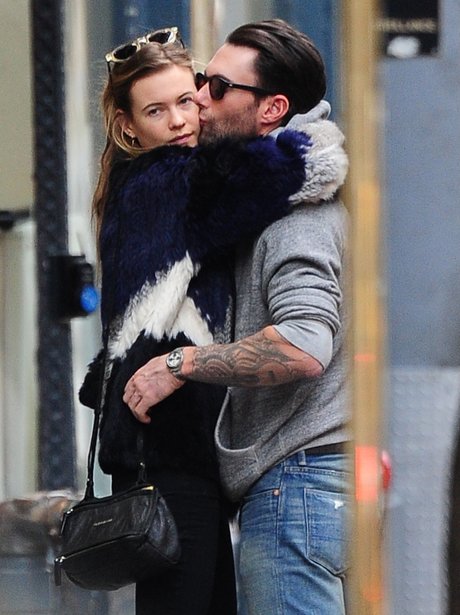 Adam Levine and Behati Prinsloo