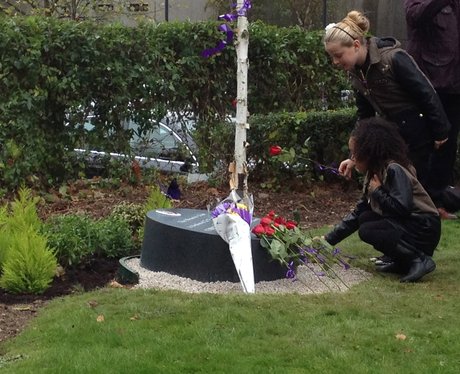 Memorial stone for Christina Edkins