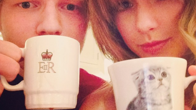 Ed Sheeran and Taylor Swift