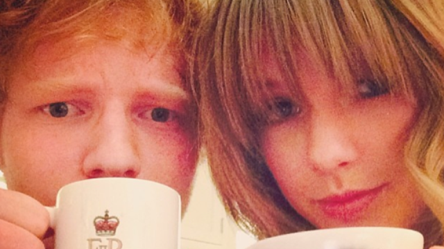 Ed Sheeran and Taylor Swift