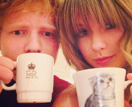 Ed Sheeran and Taylor Swift