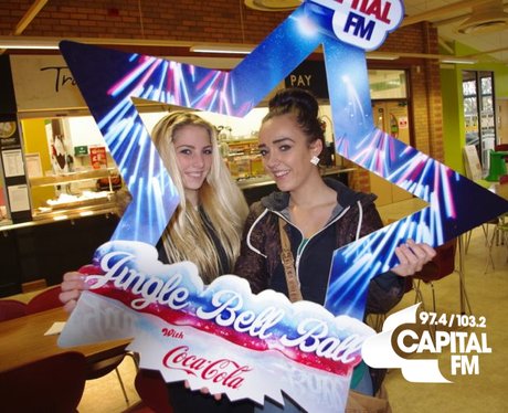 We were at Cardiff and Vale college giving you the