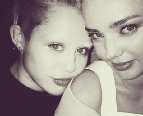 Miley Cyrus and Miranda Kerr together in Los Angeles