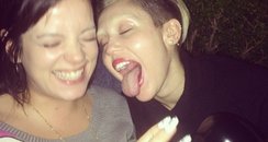 Miley Cyrus Lily Allen Instagram
