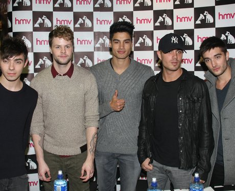 The Wanted album signing