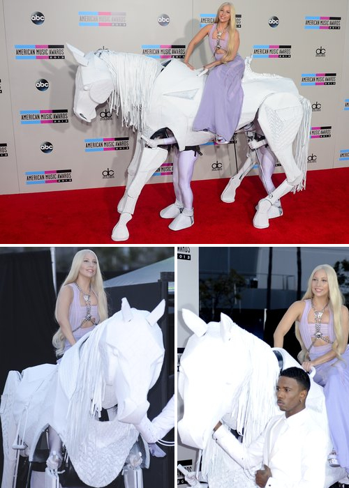 lady gaga horse amas 2013