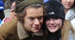 Harry Styles with fans