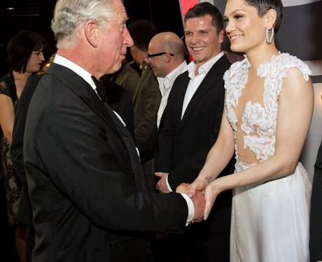 Jessie J with Prince Charles