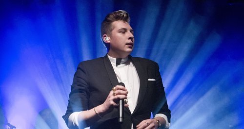 John Newman on stage