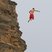 Image 3: Justin Bieber jumping off a cliff