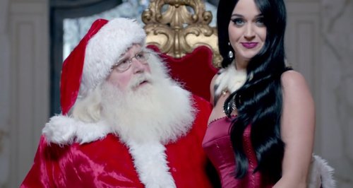 Katy Perry Santa