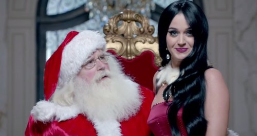 Katy Perry Santa