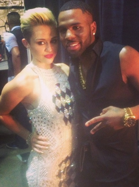 Miley Cyrus and Jason Derulo