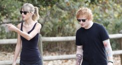 Taylor Swift and Ed Sheeran Hiking 