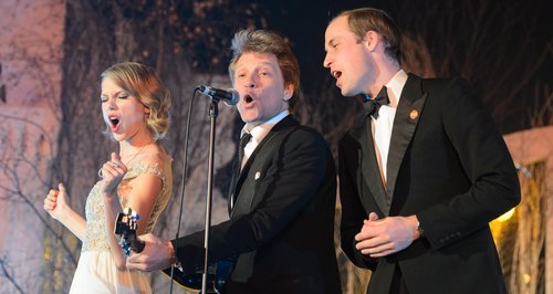 Taylor Swift, Jon Bon Jovi, Prince William