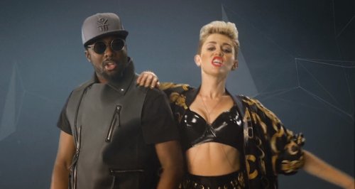Will.i.am video with miley cyrus