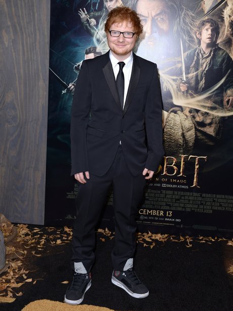 Ed Sheeran Hobbit Premiere