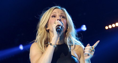Ellie Goulding at the Jingle Ball Ball 2013: Live