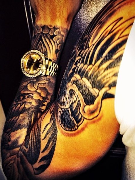 Justin Bieber new tattoo