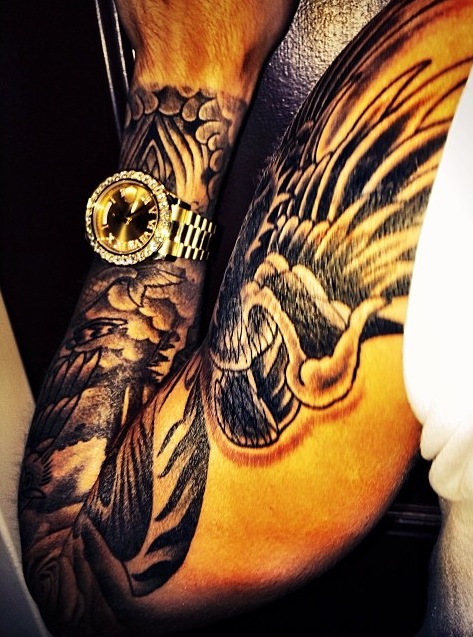 Justin Bieber new tattoo