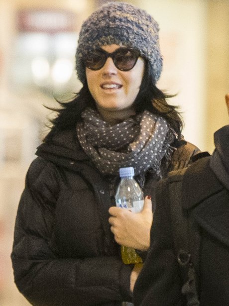 Katy Perry in Milan before the Jingle Bell ball