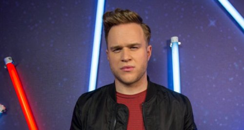Olly Murs backstage Jingle Bell Ball 2013
