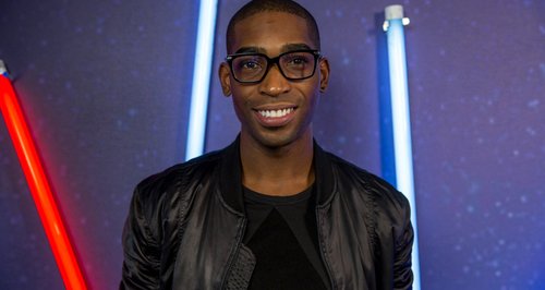 Tinie Tempah backstage Jingle Bell Ball 2013