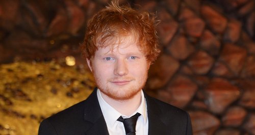 Ed Sheeran attends the Hobbit premiere