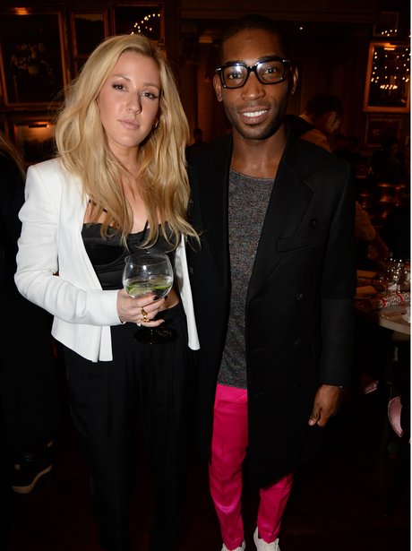 Ellie Goulding and Tinie Tempah GQ Christmas lunch
