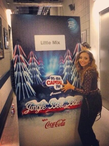 Jade Thirlwall at the Jingle Bell Ball 2013