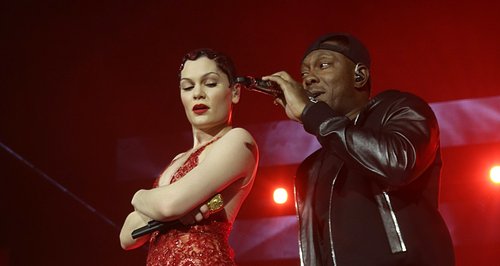 Jessie J & Dizzee Rascal at the Jingle Bell Ball 2