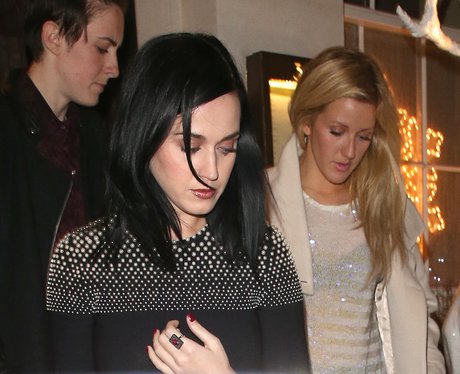 Katy Perry and Ellie Goulding head out to dinner
