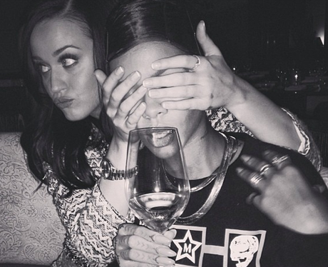 Katy Perry and Rihanna